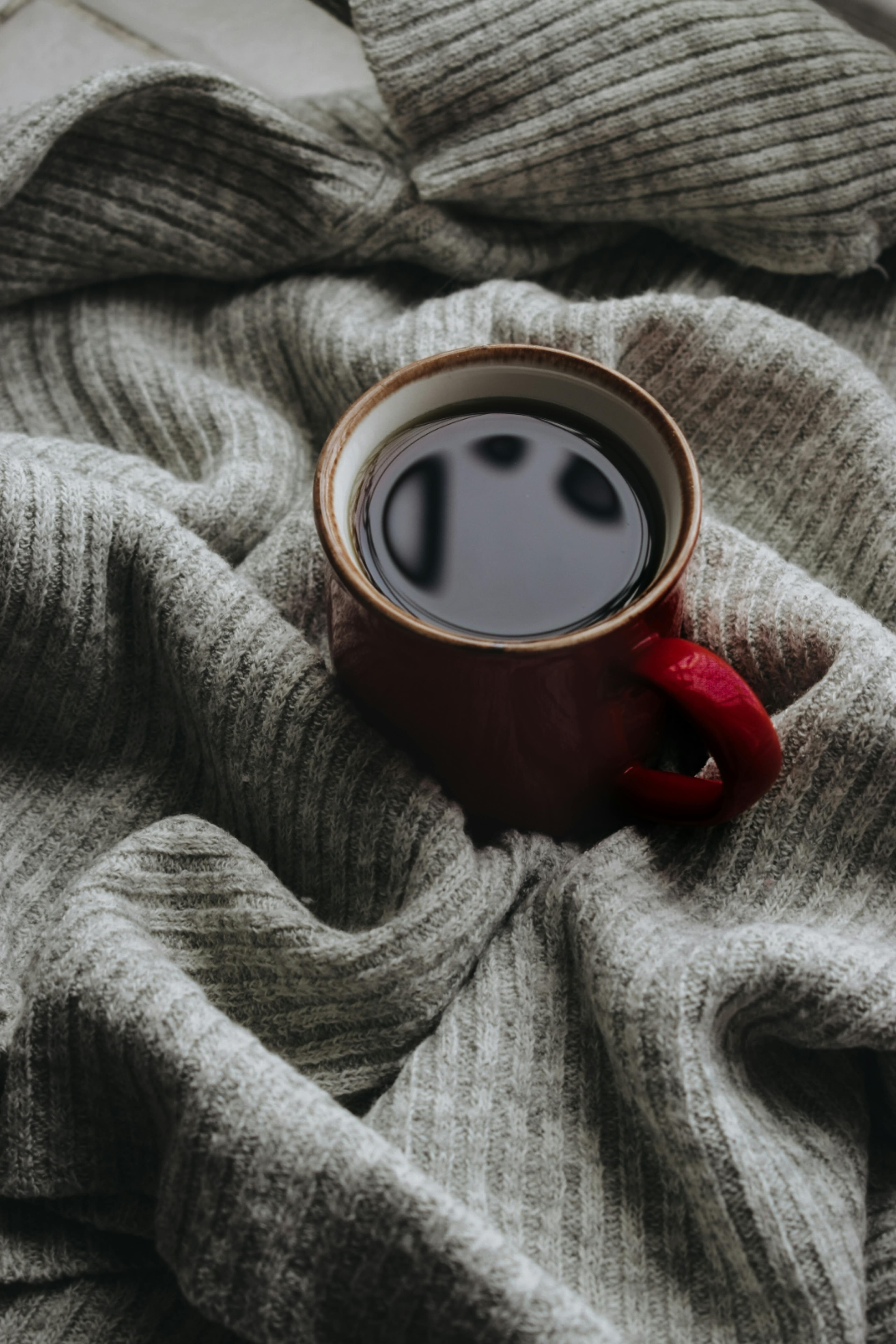 Cozy morning coffee