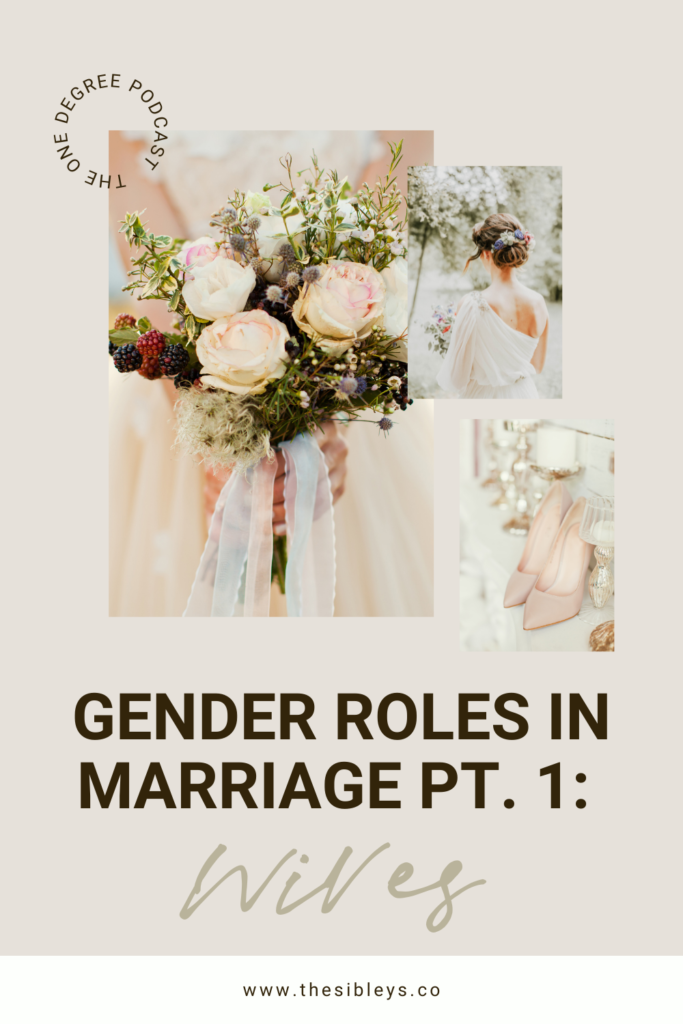 Gender Roles in Marriage Pt. 1: Wives
